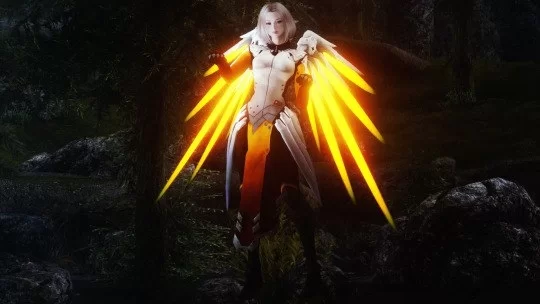 Костюм Mercy из Overwatch "Overwatch mercy outfit"