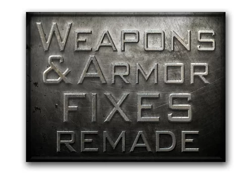 Weapons and Armor Fixes