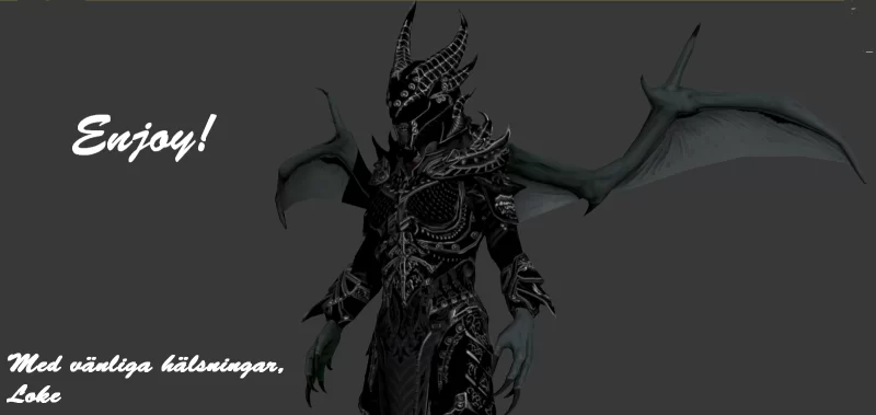 Daedric Armor for Vampire