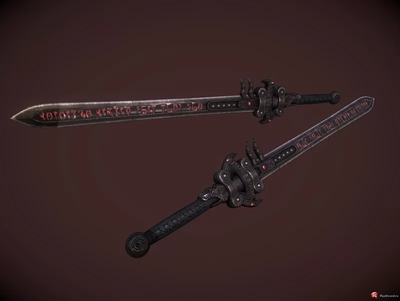 Insanitys Daedric Sword