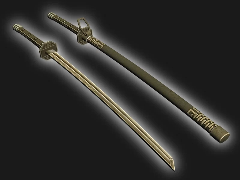 Old Dwarven Katana