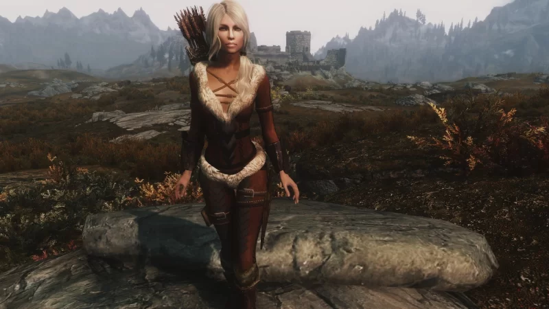 Leather Bound Huntress Armour