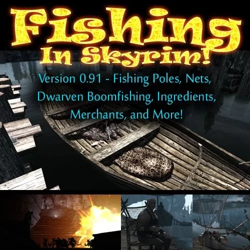 Рыбалка в скайриме \ Fishing In Skyrim