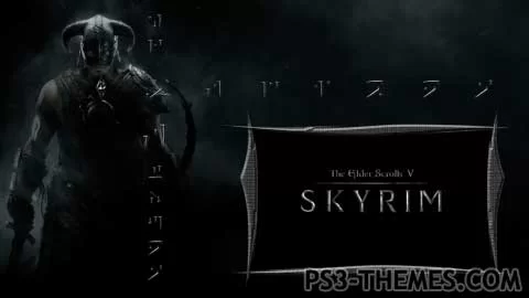 Skyrim тема для PS3.