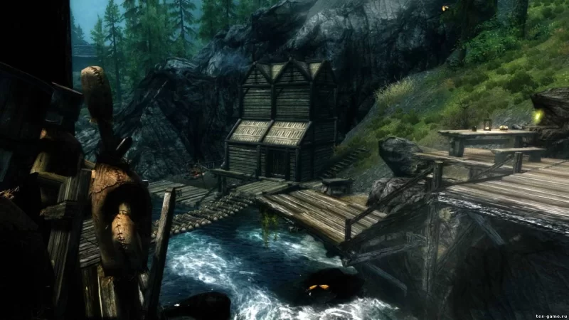 Возможность построить свой дом в Skyrim/Buildable Home RUS