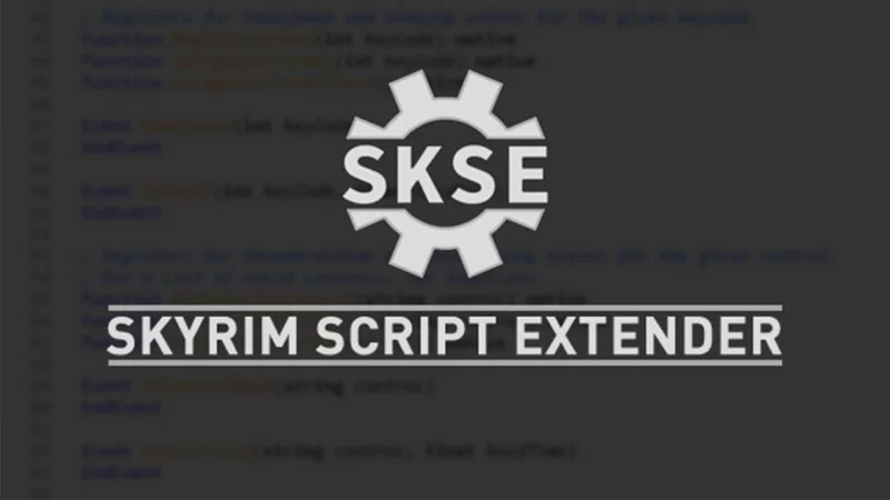 Skyrim Script Extender SKSE64