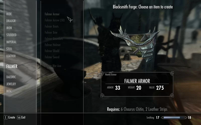 Smithing - Falmer - Forsworn - Nord v1