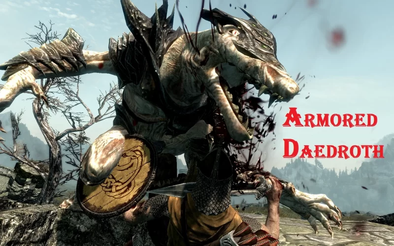 Armored Daedroth Werewolf Replacer