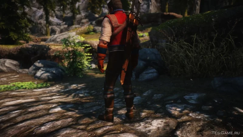 The Witcher 3 Wolven Armor for Skyrim