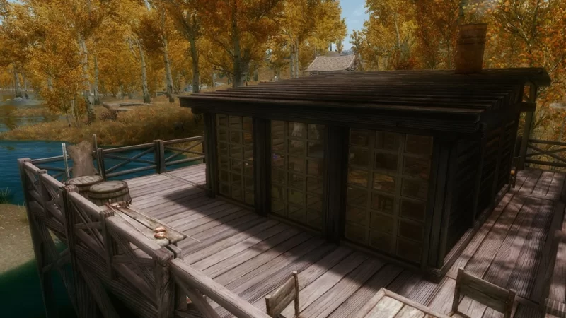 Riften Fishing Shack \ Рыбацкая хижина возле Рифтена